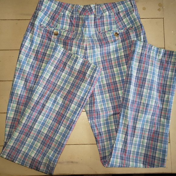 VINEYARD VINES MENS SLIM FIT PLAID BREAKER PANTS - SIZE 30x32 - Picture 4 of 6